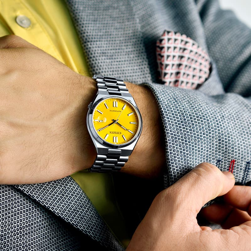 CITIZEN COLLECTION メカニカル NJ0150-81Z シチズンコレクション ツヨサ イエロー NJ0150-81Z メンズ メカニカル