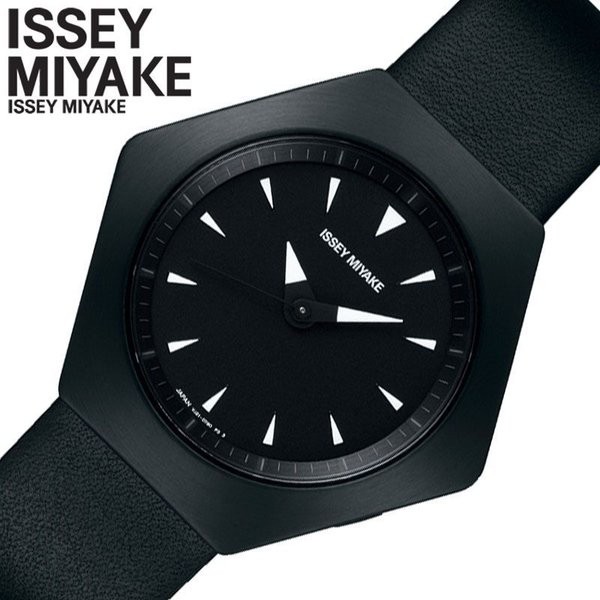 ISSEY MIYAKE 腕時計 イッセイミヤケ 時計 ロク ROKU ユニセックス メンズ レディース ブラック NYAM004