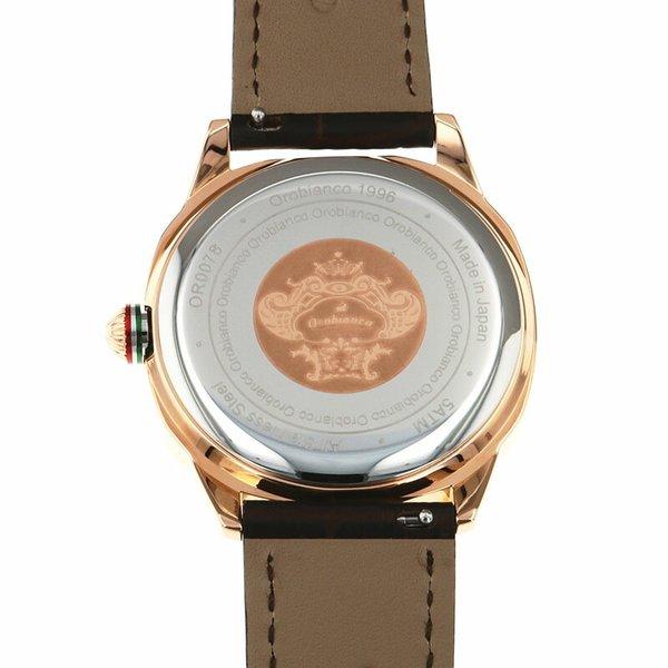 オロビアンコ 時計 Orobianco 腕時計 オッタンゴラ OTTANGOLA メンズ ブラック OR0078-9 ブランド おすすめ ブラウン 革ベルト ブラウン 大人 かっこいい｜hstyle｜04