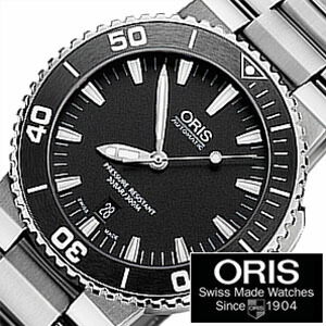 オリス 腕時計 ORIS 時計 ダイバー アクイス デイト ORIS-73376534154M メンズ