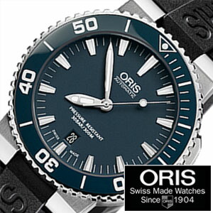 オリス 腕時計 ORIS 時計 ダイバー アクイス デイト ORIS-73376534155R メンズ