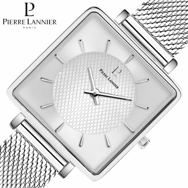 ピエール ラニエ 腕時計 Pierre Lannier 時計 ピエールラニエ PierreLannier レカレ Lecare レディース 可愛い P007H628 おすすめ ブランド メタル スクエア