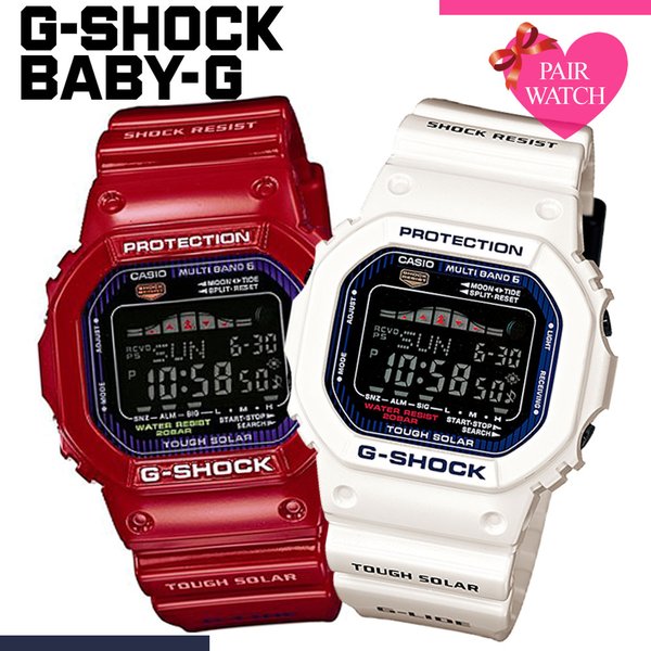 ペアウォッチ Gショック Gライド G-LIDE 腕時計 ソーラー電波 時計 G-SHOCK ブランド 人気 色違い カップル 恋人 ペア 夫婦  お揃い ペアルック 記念日 結婚 : pair-casio-34a : 腕時計 バッグ 財布のHybridStyle - 通販 -  Yahoo!ショッピング