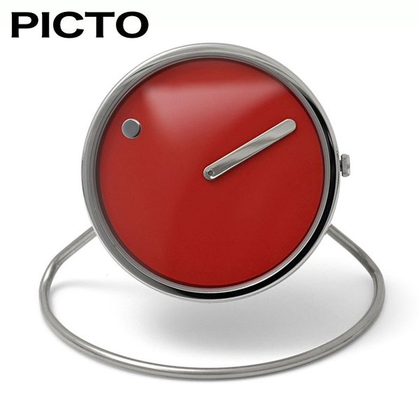 ピクト 置き時計 PICTO クロック 置時計 PIC-43368-301 メンズ レディース