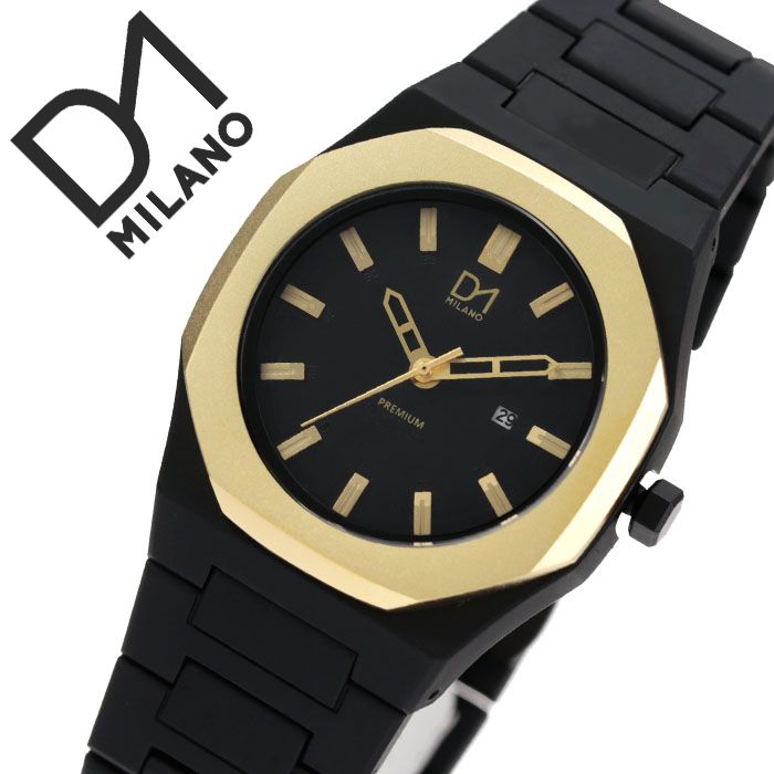 D1 MILANO 時計 D1ミラノ 腕時計 D1MILANO時計 ディーワンミラノ時計 プレミアム PREMIUM メンズ レディース ブラック PR02L