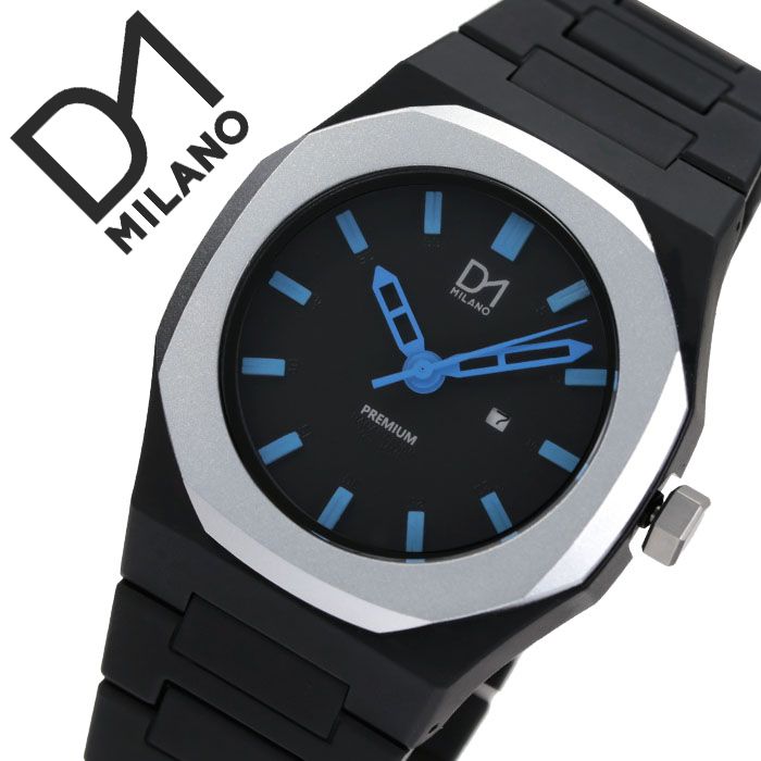 D1 MILANO 時計 D1ミラノ 腕時計 D1MILANO時計 ディーワンミラノ時計 プレミアム PREMIUM メンズ レディース ブラック PR03