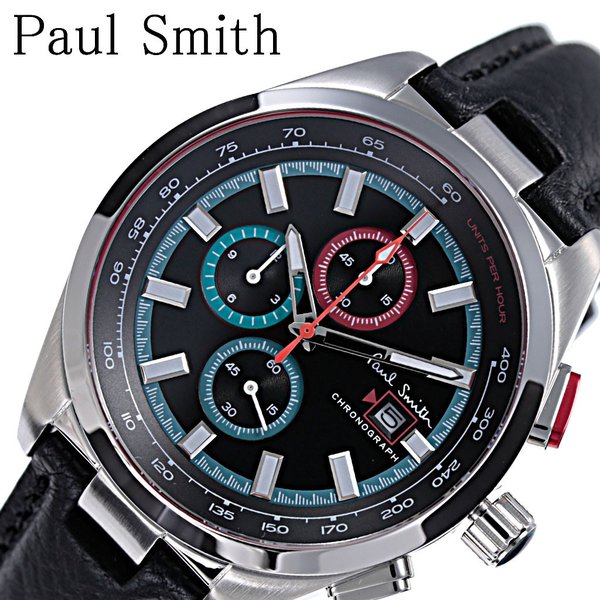 ポールスミス 腕時計 Paulsmith 時計 メンズ ブラック PS0110011