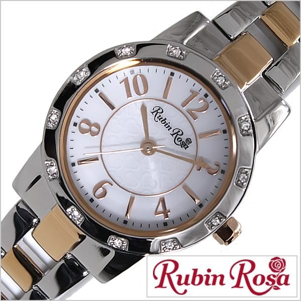 ルビン ローザ 腕時計 Rubin Rosa 時計 R009SOLTWH レディース