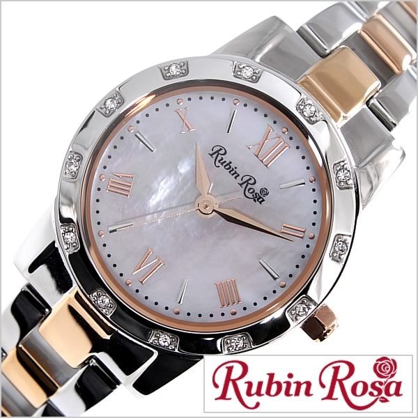 ルビン ローザ 腕時計 Rubin Rosa 時計 R009TPKMOP レディース