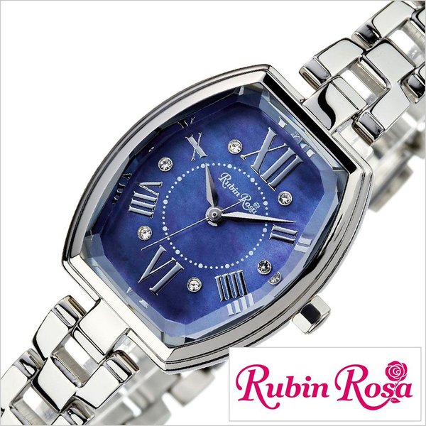 ルビン ローザ 腕時計 Rubin Rosa 時計 R018SOLSBL レディース