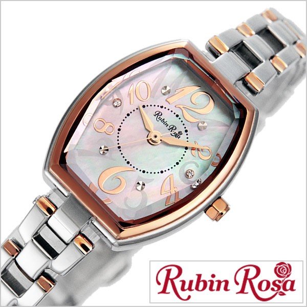ルビン ローザ 腕時計 Rubin Rosa 時計 R018SOLTWH レディース
