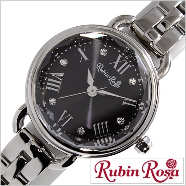 ルビン ローザ 腕時計 Rubin Rosa 時計 R019SOLSBK レディース
