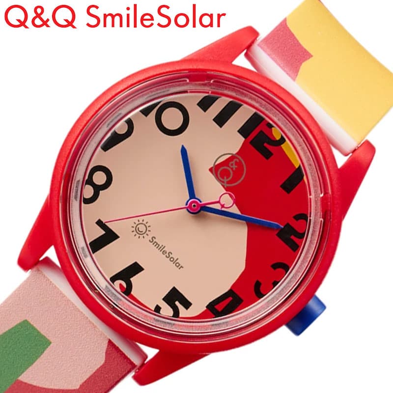 シチズン 腕時計 Q&Q 時計 CITIZEN ソーラー 防水 軽い スマイル
