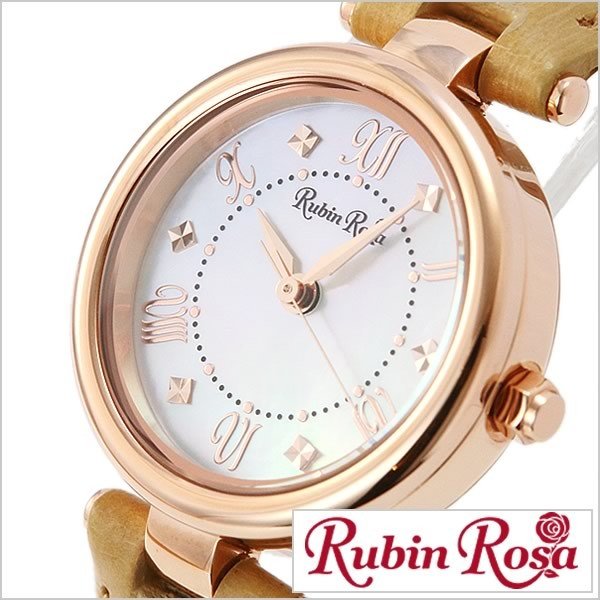 ルビン ローザ 腕時計 Rubin Rosa 時計 R021PWHBE レディース