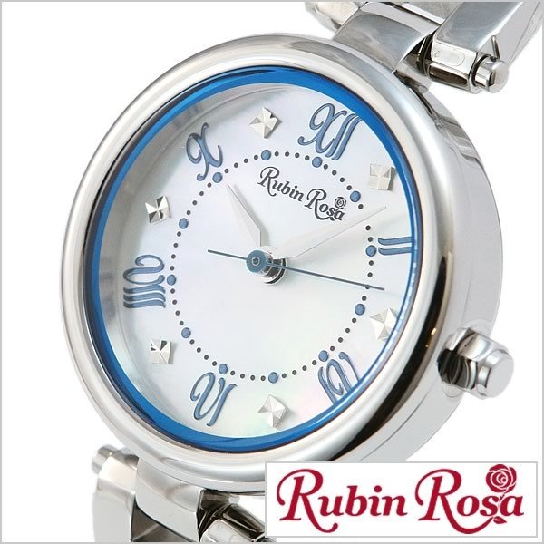 ルビン ローザ 腕時計 Rubin Rosa 時計 R021SOLSWH レディース
