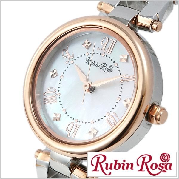 ルビン ローザ 腕時計 Rubin Rosa 時計 R021SOLTWH レディース