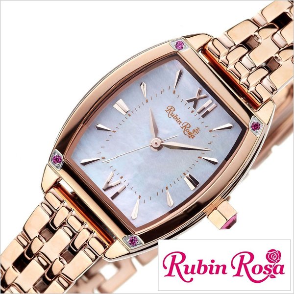 ルビン ローザ 腕時計 Rubin Rosa 時計 R025SOLPWH レディース