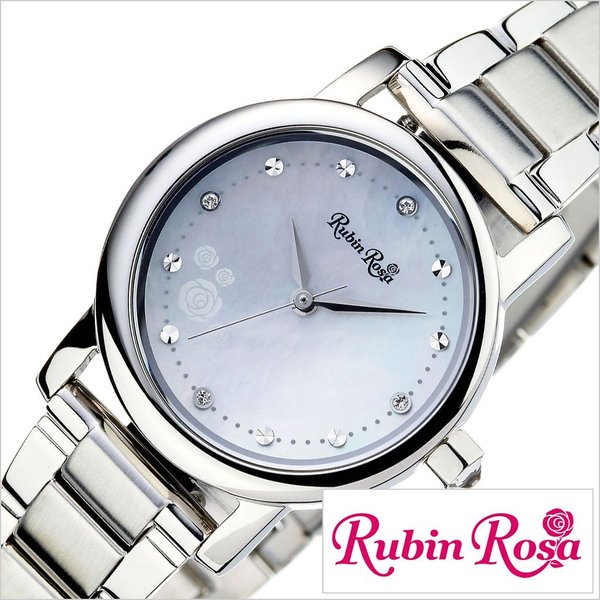 ルビン ローザ 腕時計 Rubin Rosa 時計 R026SOLSWH レディース