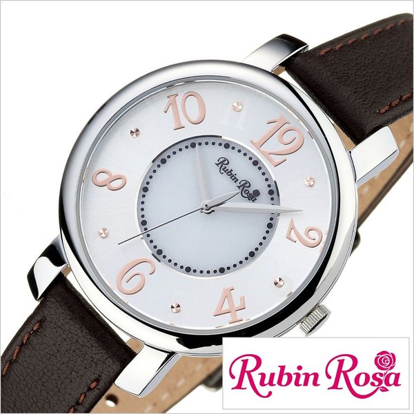 ルビン ローザ 腕時計 Rubin Rosa 時計 R201SWHBR レディース