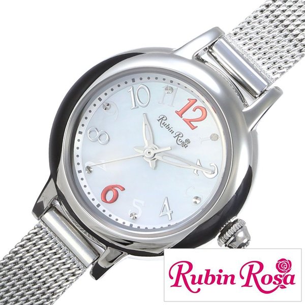 ルビンローザ腕時計 RubinRosa時計 Rubin Rosa 腕時計 ルビン ローザ 時計 R202 ホワイト R202SWH