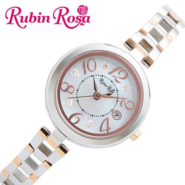 ルビン ローザ 腕時計 Rubin Rosa 時計 R220SOLTWH レディース