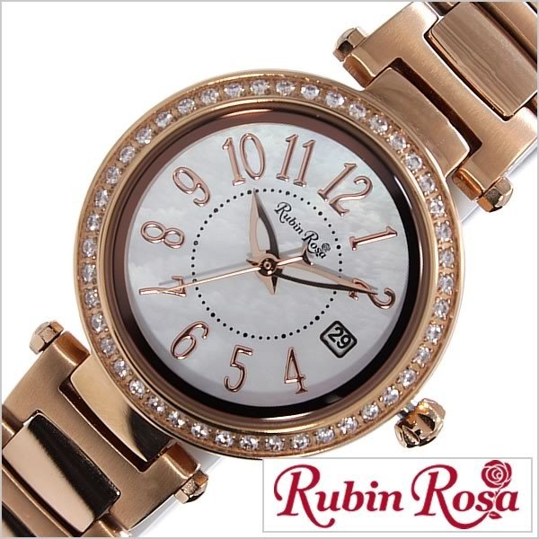 ルビン ローザ 腕時計 Rubin Rosa 時計 R503PPKMOP レディース