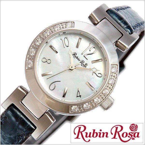 ルビン ローザ 腕時計 Rubin Rosa 時計 R504SWHBL レディース｜hstyle