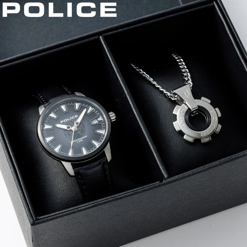 ポリス 腕時計 メンズ POLICE ポリス 腕時計 メンズ ブランド リアクター レザー 男性