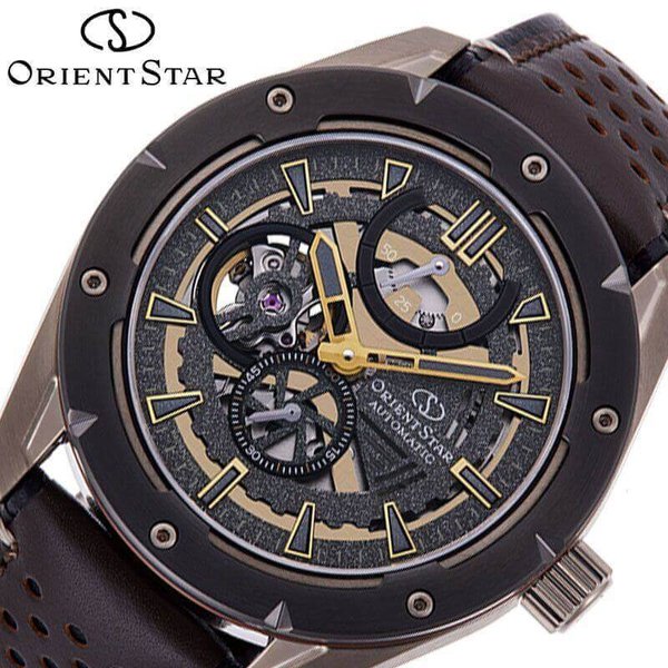 オリエント 腕時計 ORIENT 時計 オリエントスタースポーツアバンギャルドスケルトン ORIENTSTAR SPORTS AVANT-GARDE SKELETON 男性 メンズ RK-AV0A04B