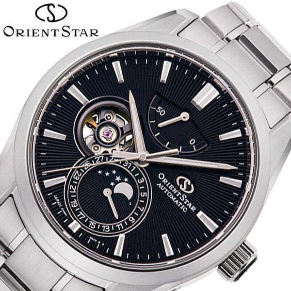 ꥨ ӻ ORIENT  ꥨȥƥݥ꡼ᥫ˥륯饷å ORIENTSTAR CONTEMPORARY MECHANICAL MOON PHASE  RK-AY0001B