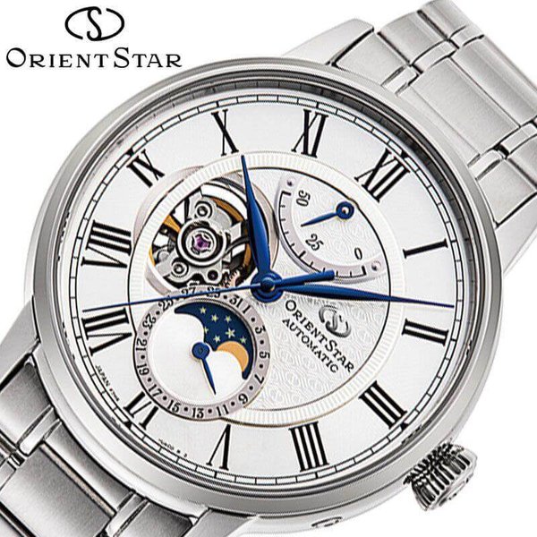 オリエント 腕時計 ORIENT 時計 オリエントスタークラシックメカニカルムーンフェーズ ORIENTSTAR CLASSIC MECHANICAL MOON PHASE 男性 メンズ RK-AY0102S