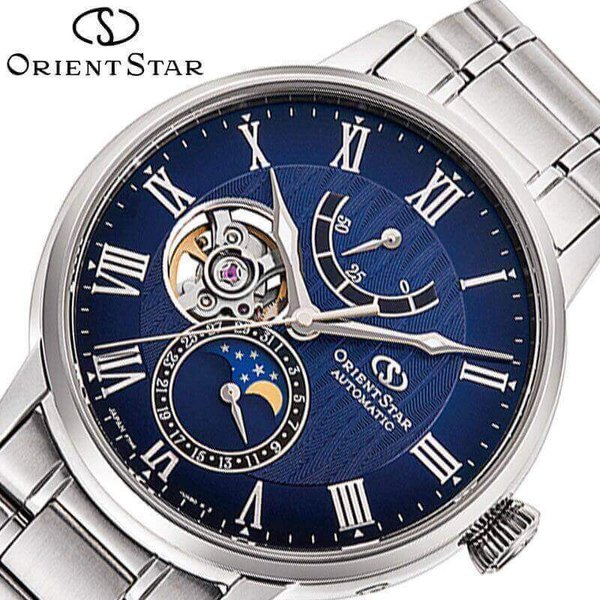 オリエント 腕時計 ORIENT 時計 オリエントスタークラシックメカニカルムーンフェーズ ORIENTSTAR CLASSIC MECHANICAL MOON PHASE 男性 メンズ RK-AY0103L