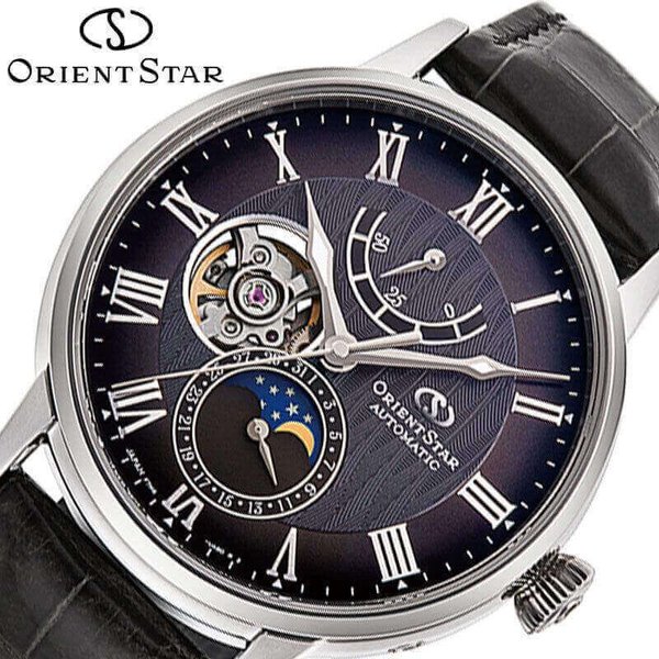 オリエント 腕時計 ORIENT 時計 オリエントスタークラシックメカニカルムーンフェーズ ORIENTSTAR CLASSIC MECHANICAL MOON PHASE 男性 メンズ RK-AY0104N