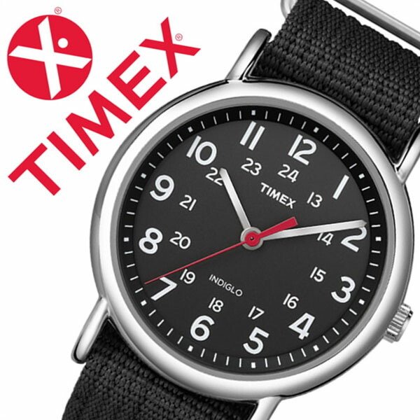 タイメックス 腕時計 TIMEX 時計 タイメックス 時計 TIMEX 腕時計 ウィークエンダー セントラル パーク Weekender Central Park メンズ ブラック T2N647