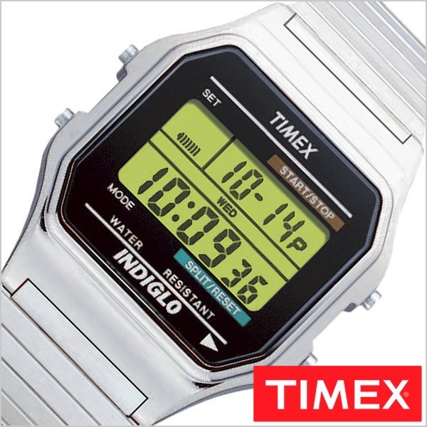 タイメックス 腕時計 TIMEX 時計 クラシック デジタル オリジナル S-T78587 メンズ