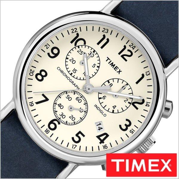 タイメックス 腕時計 TIMEX 時計 ウィークエンダー クロノ S-TW2P62100 メンズ｜hstyle