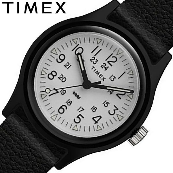 タイメックス 腕時計 TIMEX 時計 キャンパー オリジナルキャンパー 29mm Camper Original Camper 29mm レディース ホワイト TW2T34000