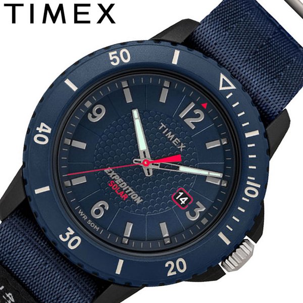 å ӻ TIMEX  ڥǥ ƥ 顼 EXPEDITION GALLATIN SOLAR  ֥롼 TW4B14300