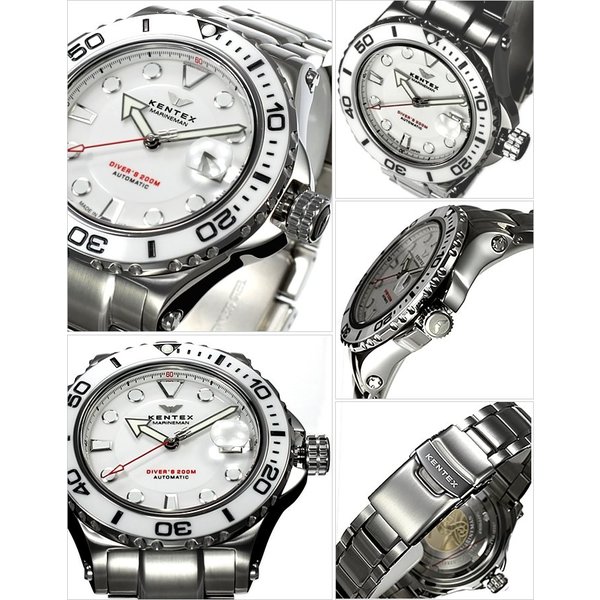 ケンテックス 腕時計 KENTEX 時計 マリンマン　シーホース2 S706M-14 メンズ｜hstyle｜03