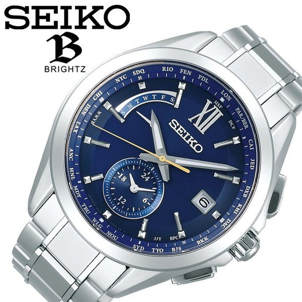  ӻ SEIKO   顼 ֥饤 BRIGHTZ  ֥롼  SAGA281