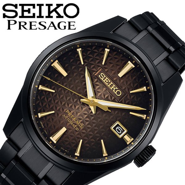 セイコー 腕時計 SEIKO 時計プレザージュ セイコー創業140周年記念限定モデル 第1弾 Presage メンズ ブラックグラデーション SARX085