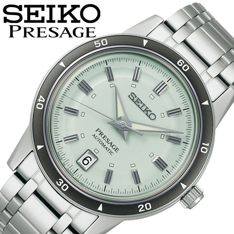 ZCR[ rv SEIKO v vU[W PRESAGE Style60fs Y j ACXO[ Vo[ XeX @B  ~uCg { SARY265