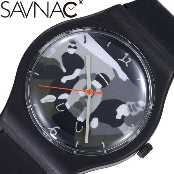 サブナック 腕時計 SAVNAC 時計 コットンパン ビースティー Beastie ユニセックス 腕時計 BEA01｜hstyle