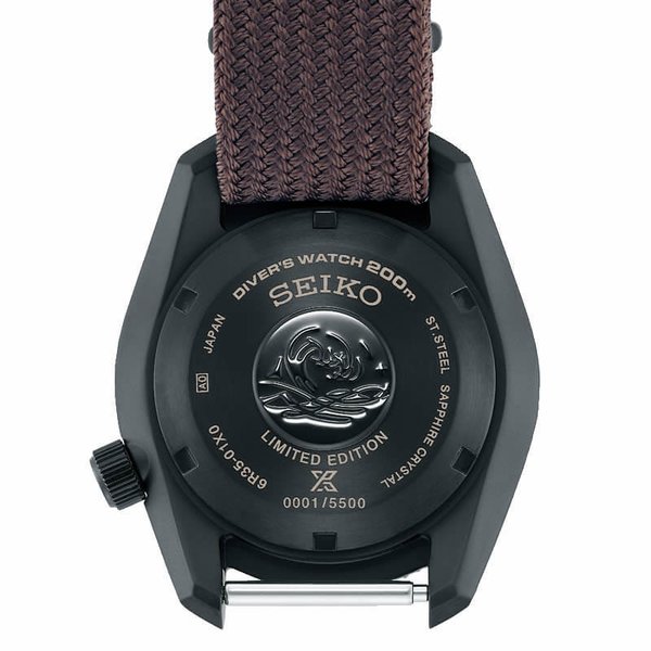 セイコー プロスペックス 腕時計 SEIKO PROSPEX 時計 ダイバースキューバ The Black Series Limited Edition 1968 メカニカル ダイバーズ 現代デザイン｜hstyle｜03