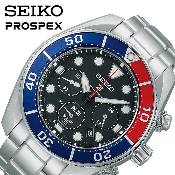 SEIKO ӻ   ץڥå PROSPEX DIVER SCUBA PADI ǥ SUMO 顼  ֥å SBDL067