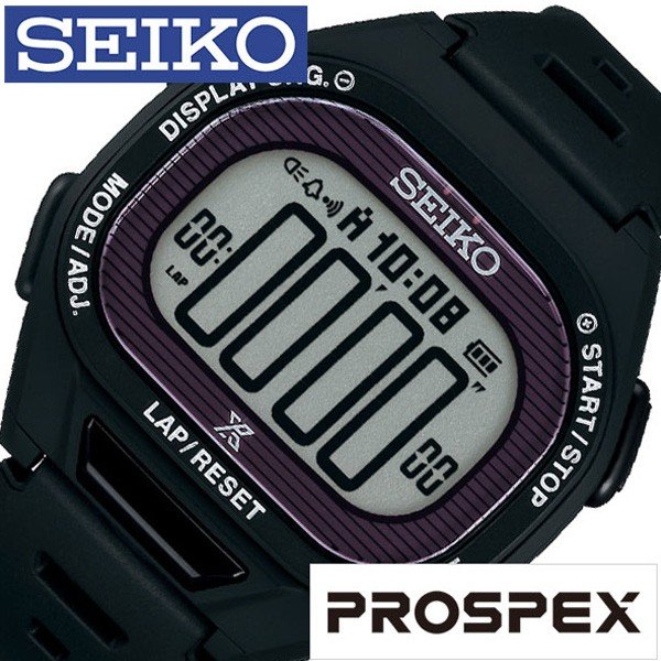 SEIKO 腕時計 セイコー 時計 プロスペックス スーパーランナーズ PROSPEX SUPERRUNNERS メンズ ブラック SBEF055