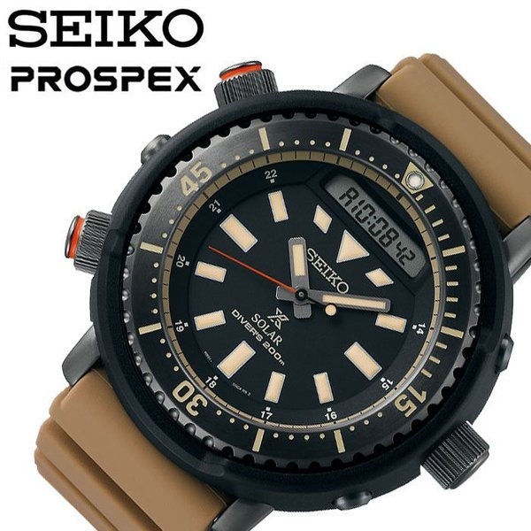 セイコー 腕時計 SEIKO 時計 プロスペックス ダイバースキューバ PROSPEX Diver Scuba メンズ ブラック SBEQ007