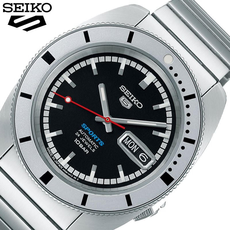   ӻ SEIKO  Seiko 5 Sports    ᥫ˥ ư 괬    ǰ 뺧ǰ £ʪ ؽˤ