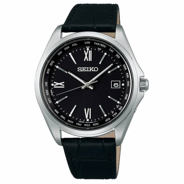 匿名配送 SEIKO SELECTION 腕時計 セイコーセレクション 時計 メンズ ブラック SBTM297 【3000241880】 (19635円)
