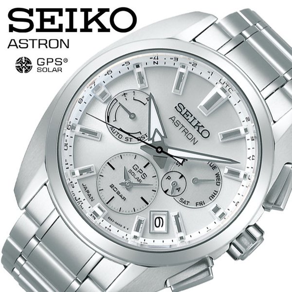 セイコー 腕時計 SEIKO 時計 アストロン ASTRON メンズ ホワイト SBXC063